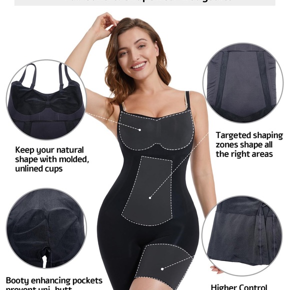 Shaperx one piece bodysuit - Picture 4 of 6
